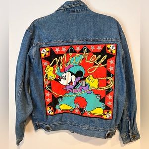 Vintage Cowboy Mickey, Mickey and Co Jean Jacket